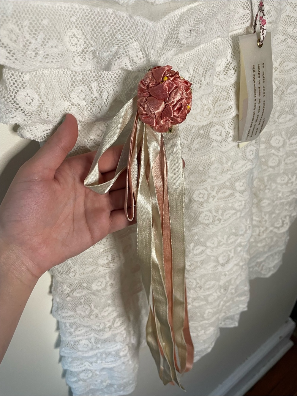 White Agrace Dress - Picture 2 of 10